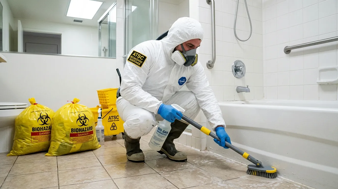 Decontamination equipment deployed for Blood Cleanup in Freeport